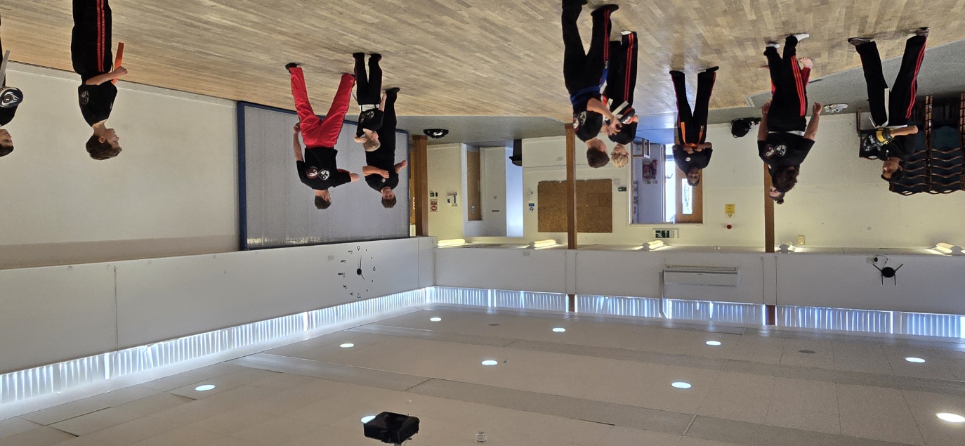 Full class session at Parkwood Community Hall